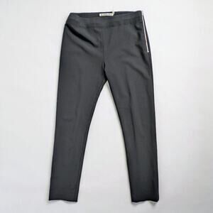 Acne Studios Pants Hey Bi Stretch Women's EU 36 Black Slim Side Zipper Ankle